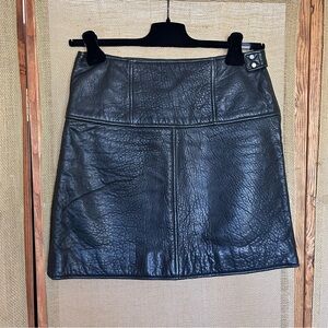 Mark Jacobs Leather Skirt